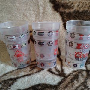 Coors Light Team Stackable Drinking Cups (6)